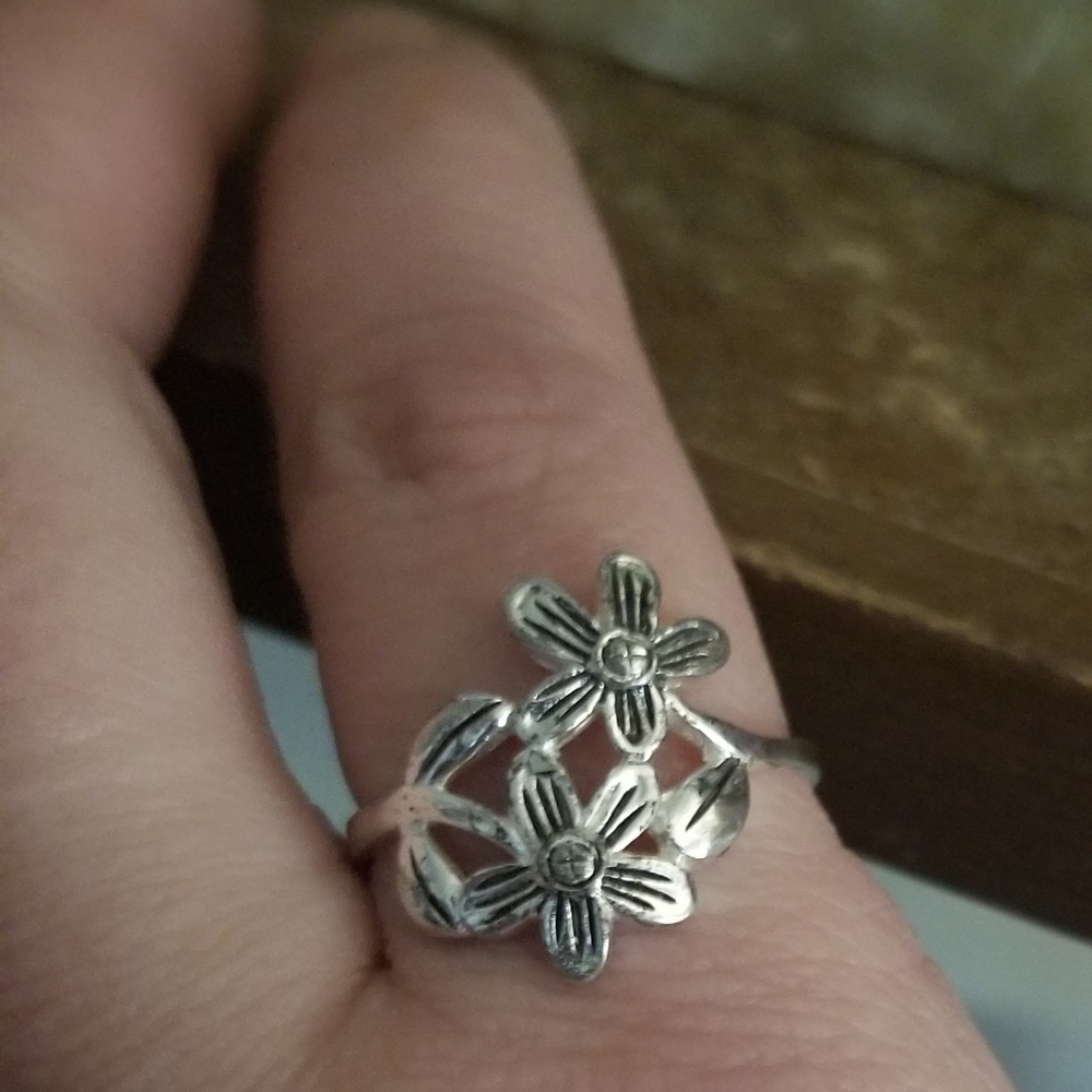 Amazing silver 925 ring with inscription